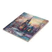 ステンドグラス教会セラミックタイル タイル (側面)