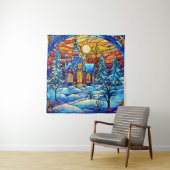 ステンドグラス教会タペストリー タペストリー (インサイチュ)