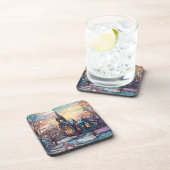 ステンドグラス教会懸命プラスチックコースター コースター (右側)