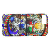 ステンドグラス教会窓の即位メリー Case-Mate iPhoneケース (裏面(横))