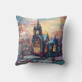 ステンドグラス教会装飾用クッション クッション (裏面)