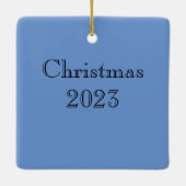 ステンドグラス森林フレンズ鹿 セラミックオーナメント (裏面)