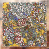 ステンドグラス植物性フローラ ウィンドウサイン (シート2)