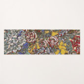 ステンドグラス植物性フローラ ヨガマット (正面(横))