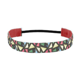 ステンドグラス模様ヘッドバンド アスレチックヘッドバンド