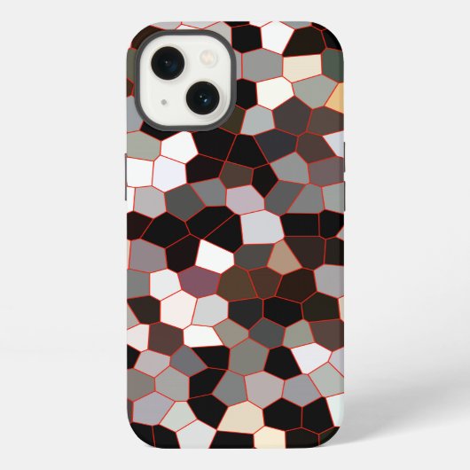 ステンドグラス模様 iPhoneケース (裏面)