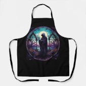 ステンドグラス死紙 エプロン (正面)