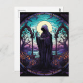 ステンドグラス死紙 ポストカード (正面/裏面)