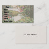 ステンドグラス水庭の名刺 名刺 (正面/裏面)