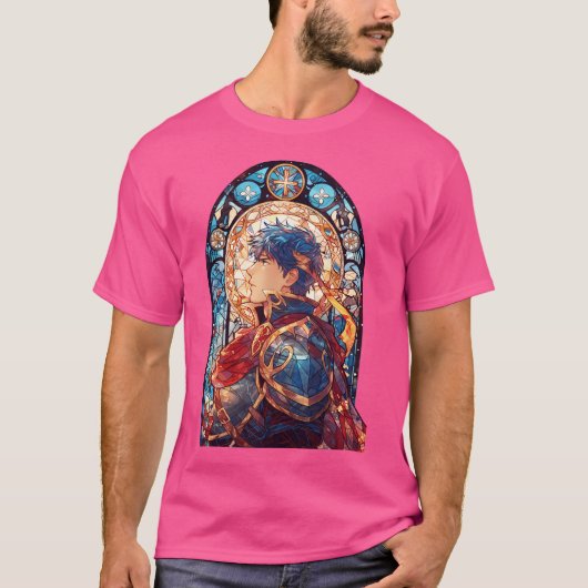 ステンドグラス池 Tシャツ (正面)