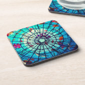 ステンドグラス海熱帯魚 コースター (左側)