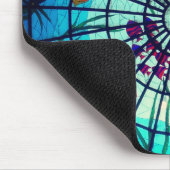 ステンドグラス海熱帯魚 マウスパッド (コーナー)