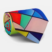 ステンドグラス混色 ネクタイ (ロール)