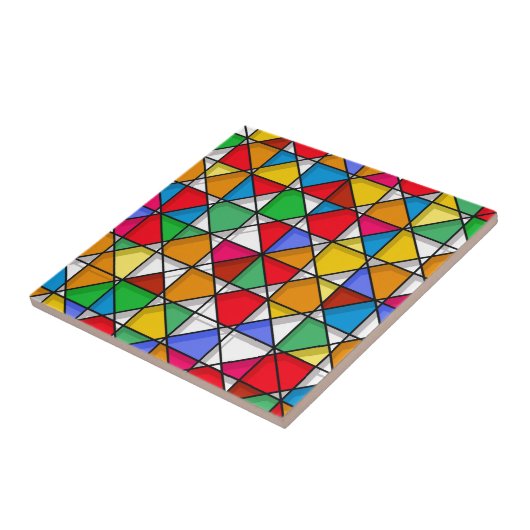 ステンドグラス画像タイルデザイン タイル (側面)