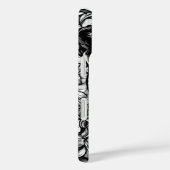 ステンドグラス白黒ヒョウ Case-Mate iPhoneケース (裏面 / 右)