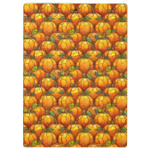 ステンドグラス秋パンプキンフィールド クリップボード (裏面)