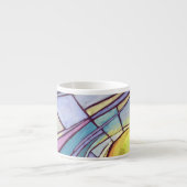 ステンドグラス空 エスプレッソカップ (正面)