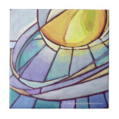 ステンドグラス空 タイル (正面)