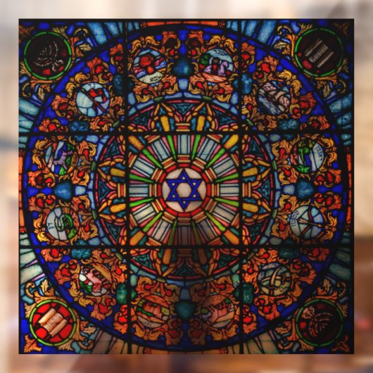 ステンドグラス窓は宗教的にしがみつく ウィンドウサイン (シート2)