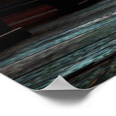 ステンドグラス窓教会 ポスター (角)