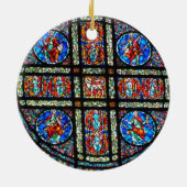 ステンドグラス窓 セラミックオーナメント (裏面)