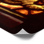 ステンドグラス窓 ポスター (角)