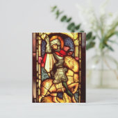 ステンドグラス窓 ポストカード (スタンド正面)