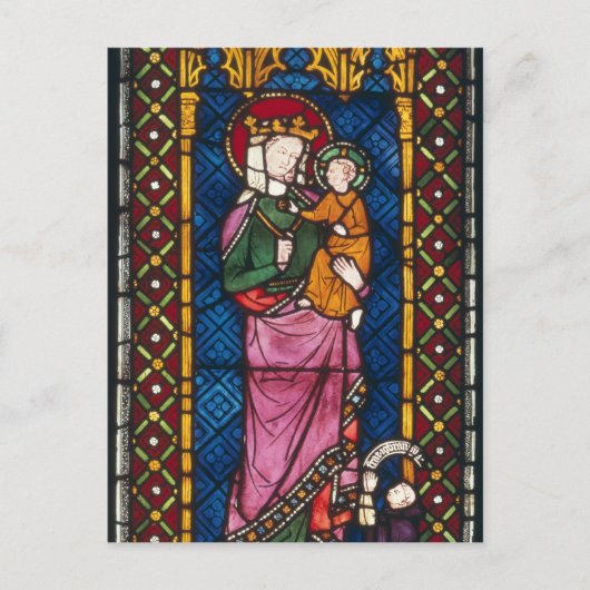 ステンドグラス窓 ポストカード (正面)