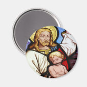 ステンドグラス窓 マグネット (正面/裏面)