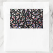 ステンドグラス窓 長方形シール (バッグ)