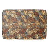 ステンドグラス紅葉模様 – 秋 バスマット (正面)