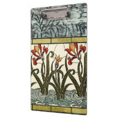 ステンドグラス縁ど花 クリップボード (左)