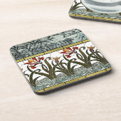 ステンドグラス縁ど花 コースター (左側)