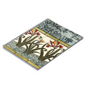 ステンドグラス縁ど花 ノートブック (左側)