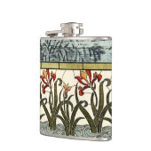 ステンドグラス縁ど花 フラスク (左)