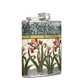 ステンドグラス縁ど花 フラスク (右)