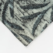 ステンドグラス縁ど花 フリースブランケット (角)