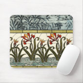 ステンドグラス縁ど花 マウスパッド (マウス)