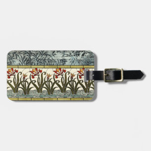 ステンドグラス縁ど花 ラゲッジタグ