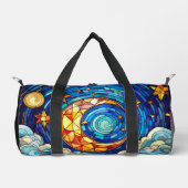 ステンドグラス美術 ダッフルバッグ (正面)