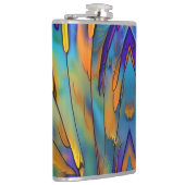 ステンドグラス羽根AI抽象芸術アート フラスク (右)