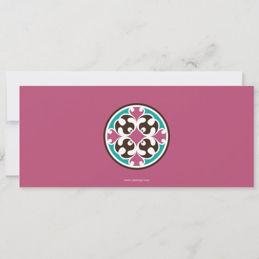 ステンドグラス聖なる最初の聖体写真記念 カード (裏面)