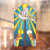 ステンドグラス聖杯司祭と聖杯 ウィンドウサイン (シート2)
