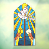 ステンドグラス聖杯司祭と聖杯 ウィンドウサイン (シート3)