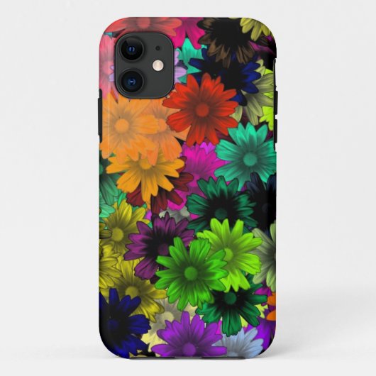 ステンドグラス花 Case-Mate iPhoneケース (裏面)