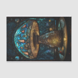 ステンドグラス茸 薄葉紙