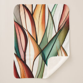 ステンドグラス草 シェルパブランケット