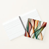 ステンドグラス草 ノートブック (内部)