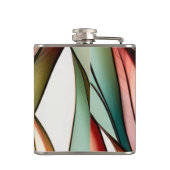 ステンドグラス草 フラスク (裏面)