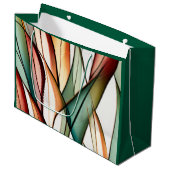 ステンドグラス草 ラージペーパーバッグ (正面アングル)